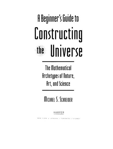 A Beginner's Guide to Constructing the Universe